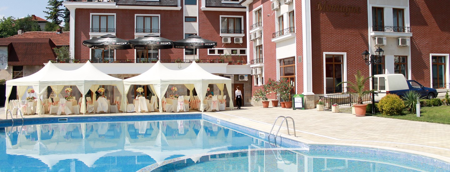 Outdoor swimming pool